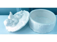 Шкатулка "Ангел" 5,5см белая, керамика Y2484-15