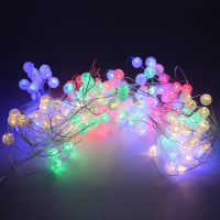 Эл/гирлянда Штора 200 цветных диодов 3*2м 2021-43