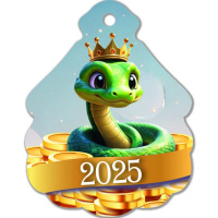 Магнит Змея с монетами 6,4х8,3см магнитный винил 8761