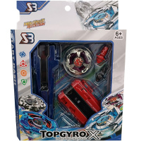 Волчок с запускным устройством 4,5см светящийся, пластик LT364775