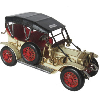 Декоративное изделие "Автомобиль" 28х11х15,5см белый с красными сиденьями, металл RD-1304-E-3634