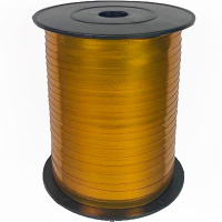 Лента упаковочная 0,5см х 1м, металлизированная, золото (250) GP/109728