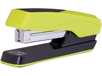 Степлер №24/6,26/6 25л глубина 45мм пластик черный/салатовый E0427