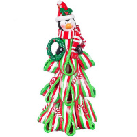 Ель настольная 18см светящийся, пвх, 6 видов Y1348-14/CB029