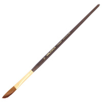 Кисть синтетика круглая №10 сабля средняя ручка "Claude" 754610