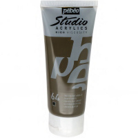 Краска акриловая 100мл умбра натуральная "Studio Acrylics" 831-064