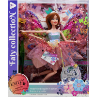 Кукла "Фея Эмили" 30см с цветами, шарнирная LT371630