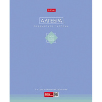 Тетрадь А5 48л клетка Алгебра "Трогательная пастель" на скобе ламинация Soft-touch 089841