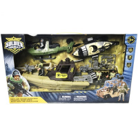 Набор машин "Военный. Комбат" пластик 53х10,5х30см (8 предметов) 2004966/ABC11-191