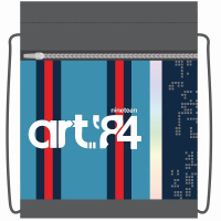 Сумка для сменной обуви "Элит. Полоски" 36x46см 1 отделение с карманом СДС-711