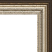 Рамка 20х30см коричневая/золото 41мм