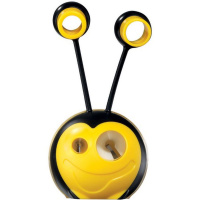 Точилка 2 отв. "Croc Croc Universal" для 4-х размеров карандашей с контейнером, пластик 017811