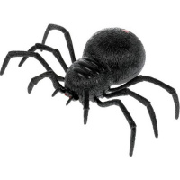 Паук р/у "Черная вдова" 15х15см (свет) пвх 1808F156-R