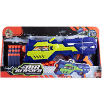 Бластер 32,5х20,5см с патронами 12шт, пластик (свет, звук) 2086072/568C