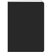 Ежедневник недатированный А5 "Paragraph" 304стр. черный, искусственная кожа, софт-тач ЕКП52115201