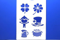 Трафарет пластиковый 22x31 см, Трилистник 13746589