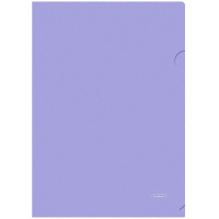 Папка-уголок А4 пластик 0,18мм "NEWtone. Pastel Лаванда" непрозрачный AG4_05019/061993