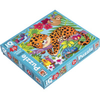 Пазлы 20 эл. "IQ. Пятнистый леопард" макси 2+ 978-5-8112-7197-9