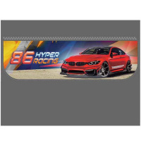 Папка д/труда А4 "Авто и ключи" 325х240мм раскладная на липучке, ткань, картон ПТР-10