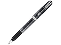 Ручка РЧ "Parker Sonnet Dark Grey Laque CT" F черный S0912410