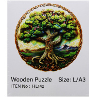 Пазл 16х14см дерево L "Дерево" HL142/11339-24