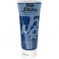 Краска акриловая 100мл фталоцианин синий "Studio Acrylics" 831-017