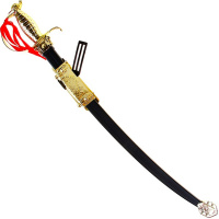 Сабля в ножнах 69см пластик 11302-24