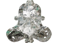 Колокольчик объемный 35см фольга 522/XS-/A158