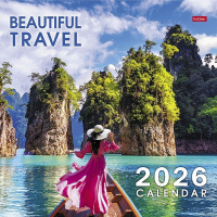 Календарь 2026 "Красивое путешествие" 30х30см настенный перекидной, на скобе 091908