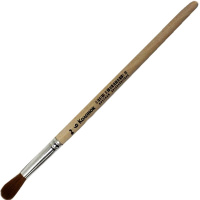 Кисть колонок №6 круглая №6