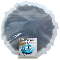 Молд силиконовый "Подставка под стакан. Друза" 135х112х13мм К007