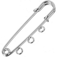 Булавка для подвесок 5см №02 под никель PO-050/02