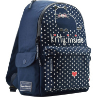 Рюкзак "Жизнь удалась" 40х30х17см, 650гр, 1 отделение, 3 кармана, синий 12-003-059/02