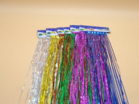 Дождь 1,5м гологр. синий пвх Y3892-16