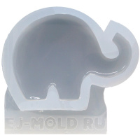 Молд силиконовый "Слоник" 52х38х5мм МБ00008