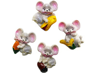 Магнит Мышка 4х3см 4 вида Y8257-19