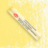 Пастель художественная сухая, мягкая, лимонная средняя 253137263