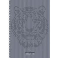 Тетрадь А4 96л клетка "Иллюзия" на спирали 96Т4В1гр/052773