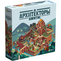 Игра настольная "Архитекторы Амитис" 21х21см (планшеты, тайлы, фигурки, карты) PG-17908
