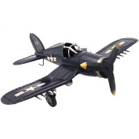 Декоративное изделие "Самолет" 46х35х17см металл 266401