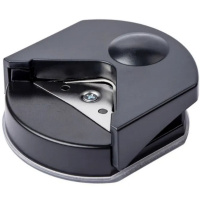 Скруглитель углов 55x60x25мм для обрезки углов (до 500 гр/м2, до 250 микрон) черный 4020360