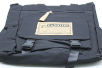 Сумка "Fashion" 34х36см 1 отделение, 4 кармана, текстиль, черная 11829-24