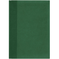 Ежедневник недатированный А5 "Velvet" 352стр., темно-зеленый, искусственная кожа XX21172024-140