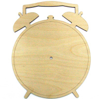 Заготовка для часов Будильник фанера 3мм 670016