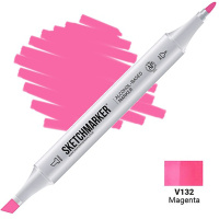 Маркер спиртовой двухсторонний "Sketchmarker" пурпурный SM-V132 Маркер спиртовой двухсторонний "Sketchmarker" пурпурный SM-V132