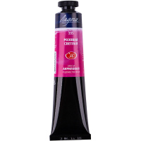 Краска акриловая 46мл розовая светлая туба Ладога 2204335