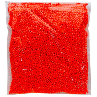 Наполнитель "Шар" 3мм пенопласт красный Y3922-16