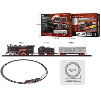 Железная дорога 40х33см d-101см 15 деталей пластик 2084660/5109 Железная дорога 40х33см d-101см 15 деталей пластик 2084660/5109