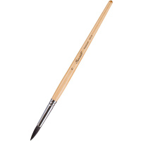 Кисть белка микс круглая №6 короткая ручка 211206