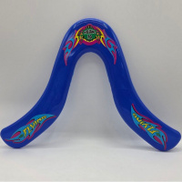 Бумеранг 30см, пластик, синий Y6355-17